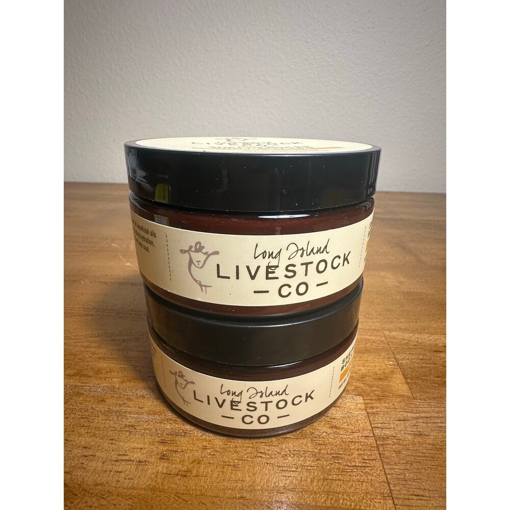 Long Island Livestock Co. Honey Almond Lanonlin Body Butter 6.75 oz 2-Pack E8